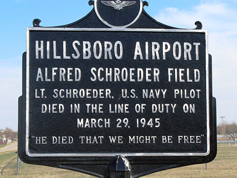 hillsboro airport sign